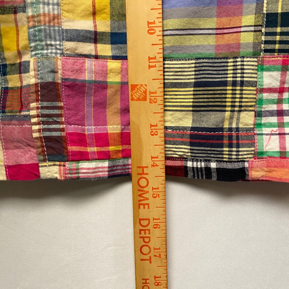 Old Navy Multicolor Patchwork Plaid Mini Skirt Si… - image 7